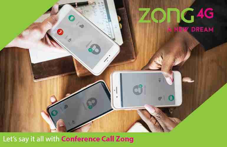 How to Make & Activate Conference Call Zong
