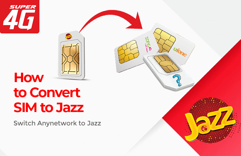 How to Convert SIM to Jazz